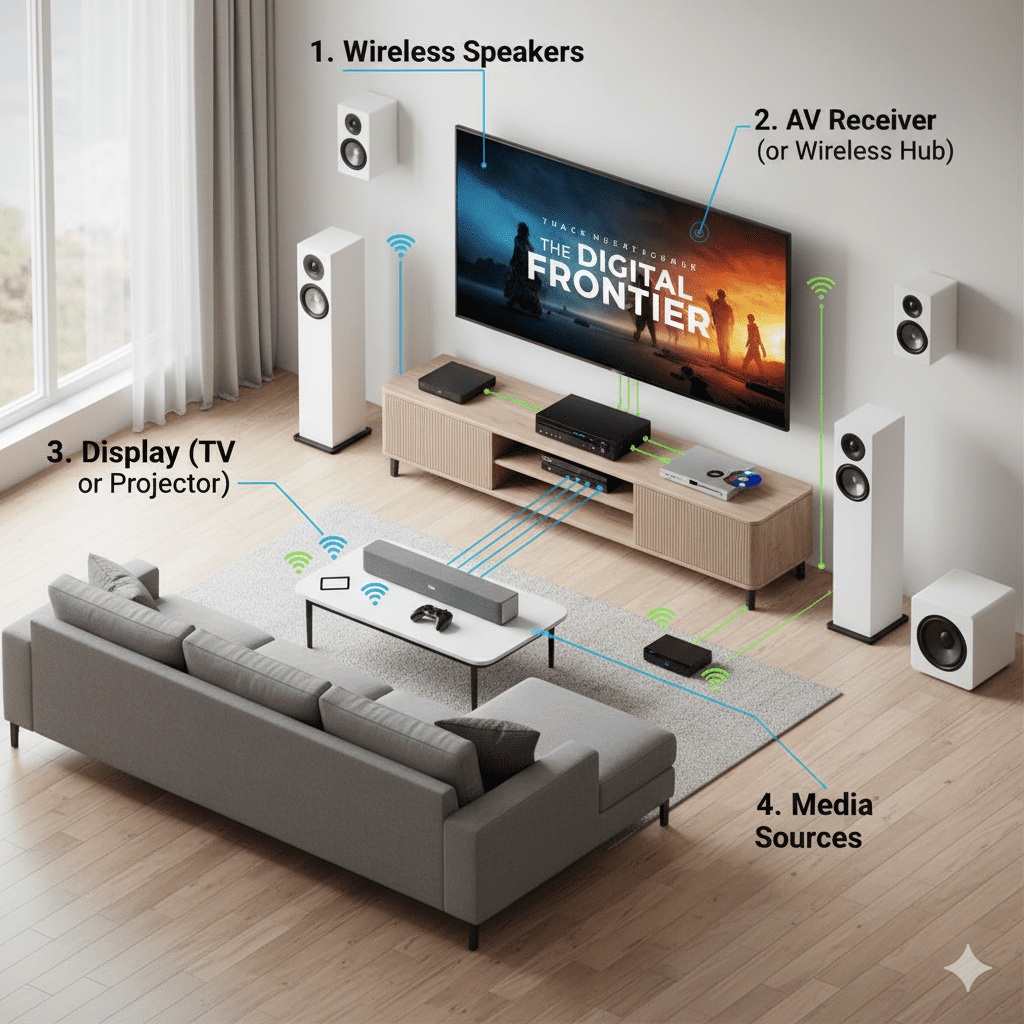 Elevate Your Movie Nights: The Ultimate Guide to Wireless Home Theater Systems 2 Gemini Generated Image amngu4amngu4amng 1